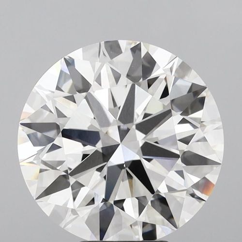 8.15ct F VVS2 Ideal Cut Round Lab Grown Diamond