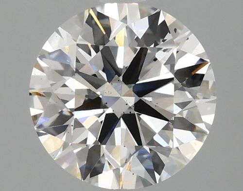 2.49ct H SI1 Rare Carat Ideal Cut Round Lab Grown Diamond