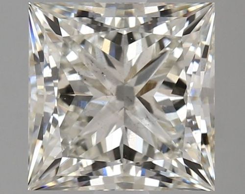 2.36ct H SI1 Rare Carat Ideal Cut Princess Lab Grown Diamond