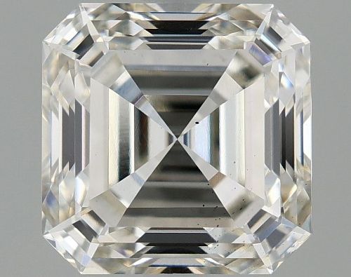 3.01ct H VS2 Rare Carat Ideal Cut Asscher Lab Grown Diamond