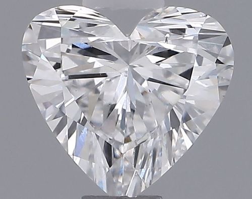 0.68ct D VS2 Rare Carat Ideal Cut Heart Lab Grown Diamond