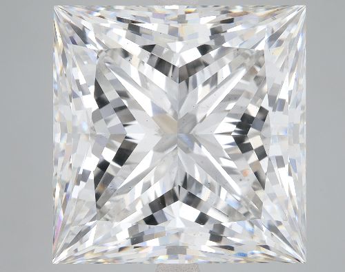 16.64ct F VS2 Rare Carat Ideal Cut Princess Lab Grown Diamond