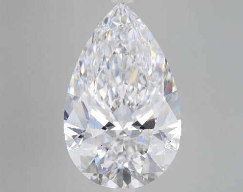 11.08ct E SI1 Rare Carat Ideal Cut Pear Lab Grown Diamond