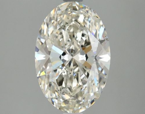 2.92ct I SI1 Rare Carat Ideal Cut Oval Lab Grown Diamond