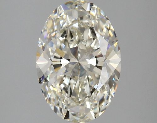 2.57ct H VS2 Rare Carat Ideal Cut Oval Lab Grown Diamond