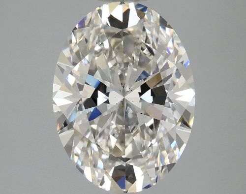 2.76ct H VS2 Rare Carat Ideal Cut Oval Lab Grown Diamond