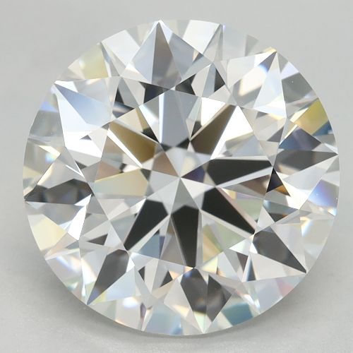 4.66ct F VVS1 Rare Carat Ideal Cut Round Lab Grown Diamond