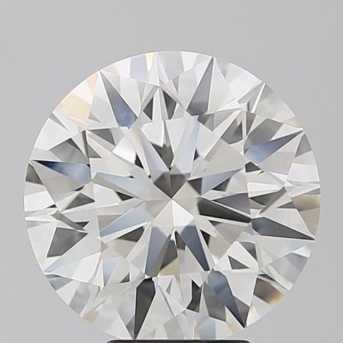 5.27ct H VVS2 Rare Carat Ideal Cut Round Lab Grown Diamond