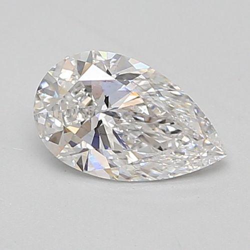 0.76ct D VS2 Rare Carat Ideal Cut Pear Lab Grown Diamond