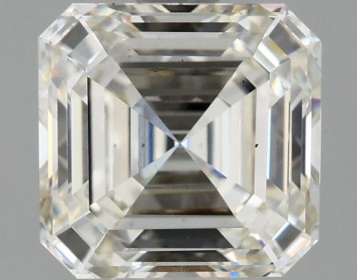 2.00ct I VS2 Rare Carat Ideal Cut Asscher Lab Grown Diamond