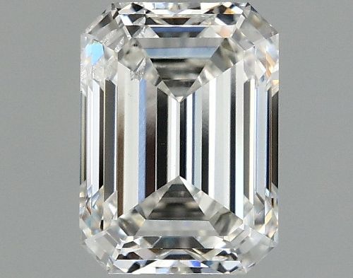 1.23ct F SI1 Excellent Cut Emerald Lab Grown Diamond