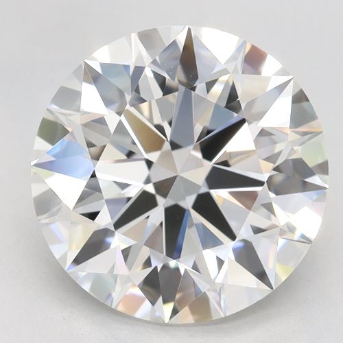 3.09ct G VVS1 Rare Carat Ideal Cut Round Lab Grown Diamond