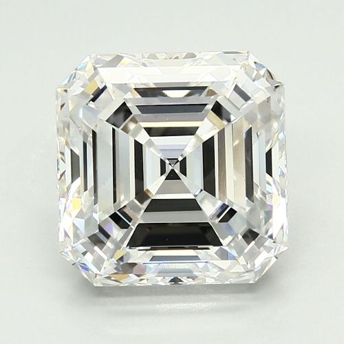 5.99ct E VS1 Rare Carat Ideal Cut Asscher Lab Grown Diamond