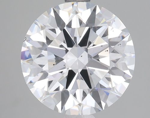 3.09ct E SI1 Rare Carat Ideal Cut Round Lab Grown Diamond