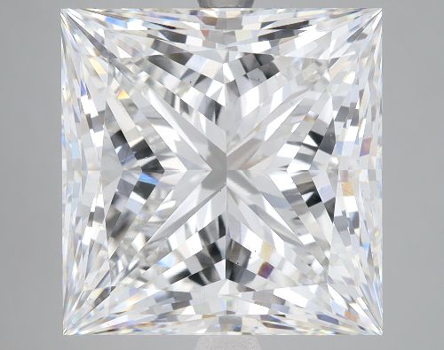 13.40ct F VS2 Excellent Cut Princess Lab Grown Diamond