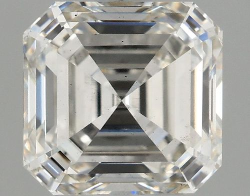 2.06ct H VS2 Rare Carat Ideal Cut Asscher Lab Grown Diamond