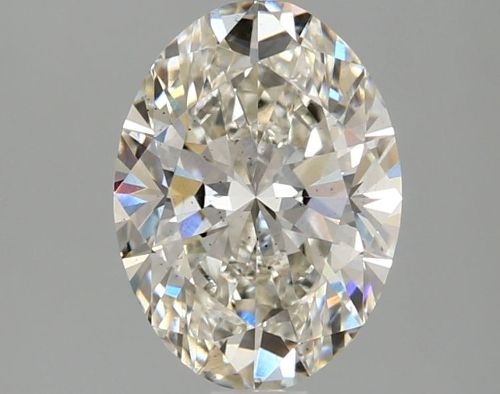 1.68ct H VS2 Rare Carat Ideal Cut Oval Lab Grown Diamond