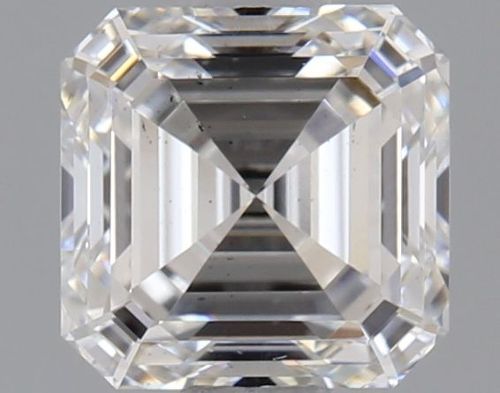 1.09ct E VS2 Rare Carat Ideal Cut Asscher Lab Grown Diamond