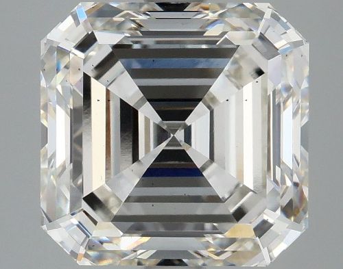 3.95ct H VS2 Excellent Cut Asscher Lab Grown Diamond