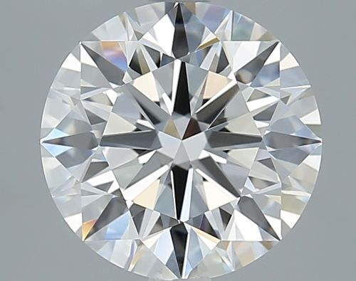 3.01ct F IF Rare Carat Ideal Cut Round Lab Grown Diamond