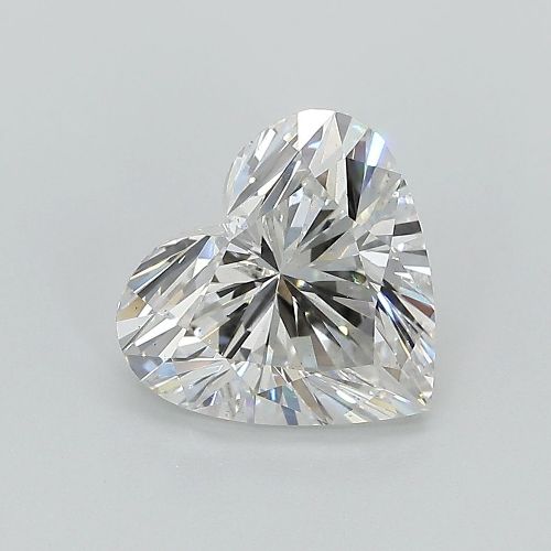 2.25ct F SI2 Rare Carat Ideal Cut Heart Lab Grown Diamond