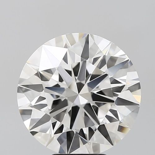 6.55ct G VVS2 Rare Carat Ideal Cut Round Lab Grown Diamond