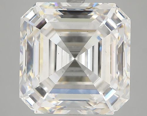 11.07ct F VS2 Rare Carat Ideal Cut Asscher Lab Grown Diamond