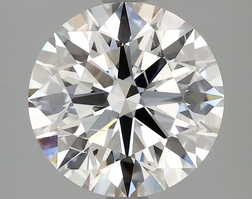 3.41ct F SI1 Rare Carat Ideal Cut Round Lab Grown Diamond