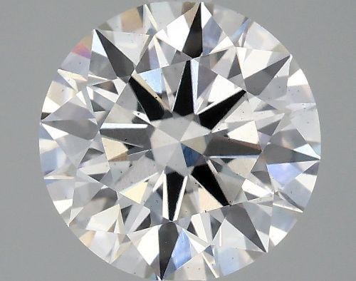 2.57ct F SI1 Rare Carat Ideal Cut Round Lab Grown Diamond