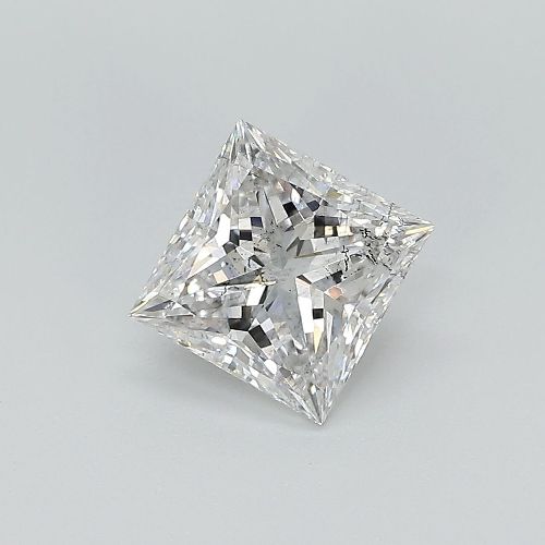 1.58ct G SI2 Rare Carat Ideal Cut Princess Lab Grown Diamond