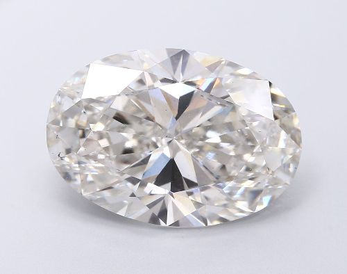 9.68ct H VS2 Rare Carat Ideal Cut Oval Lab Grown Diamond
