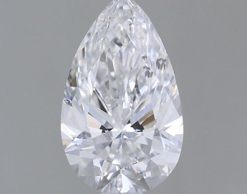 0.51ct E SI1 Rare Carat Ideal Cut Pear Lab Grown Diamond