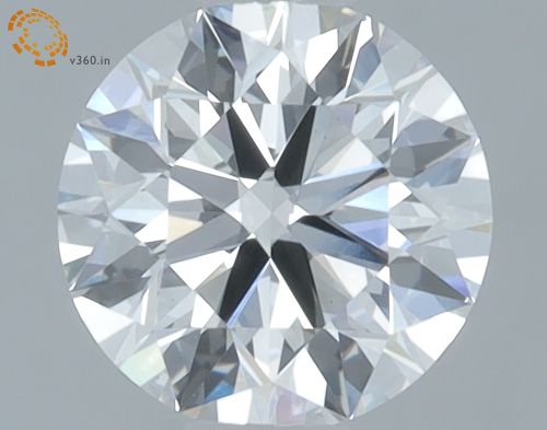 0.78ct E VS1 Rare Carat Ideal Cut Round Lab Grown Diamond