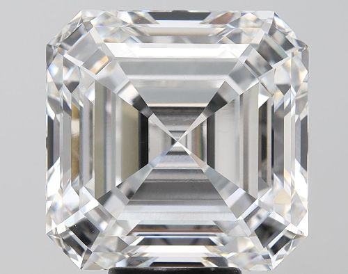 9.04ct F VS1 Rare Carat Ideal Cut Asscher Lab Grown Diamond