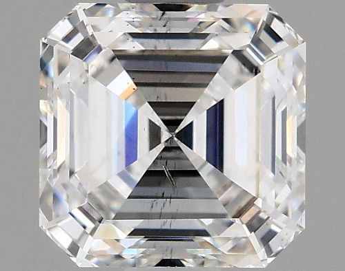 1.41ct E SI1 Rare Carat Ideal Cut Asscher Lab Grown Diamond