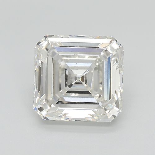 6.04ct H VS1 Very Good Cut Asscher Lab Grown Diamond