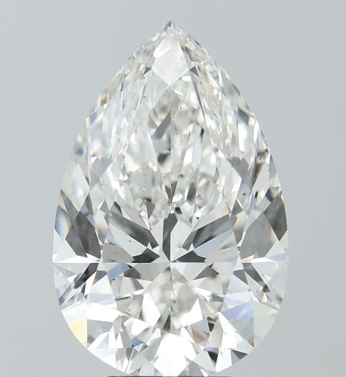 7.09ct G VS2 Rare Carat Ideal Cut Pear Lab Grown Diamond