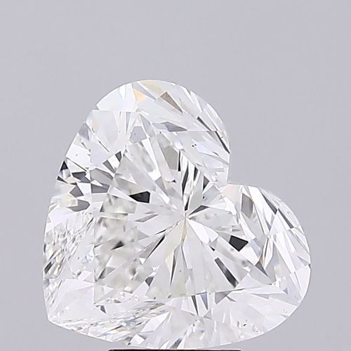 7.50ct F VS2 Rare Carat Ideal Cut Heart Lab Grown Diamond