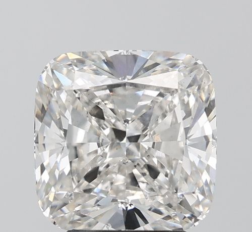 4.01ct H SI1 Rare Carat Ideal Cut Cushion Lab Grown Diamond