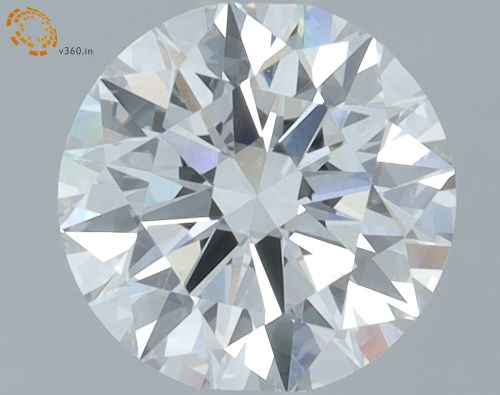 1.29ct F VS1 Rare Carat Ideal Cut Round Lab Grown Diamond