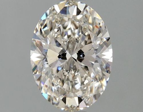 1.57ct H SI1 Rare Carat Ideal Cut Oval Lab Grown Diamond