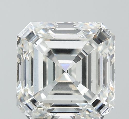 4.07ct G VS2 Rare Carat Ideal Cut Asscher Lab Grown Diamond