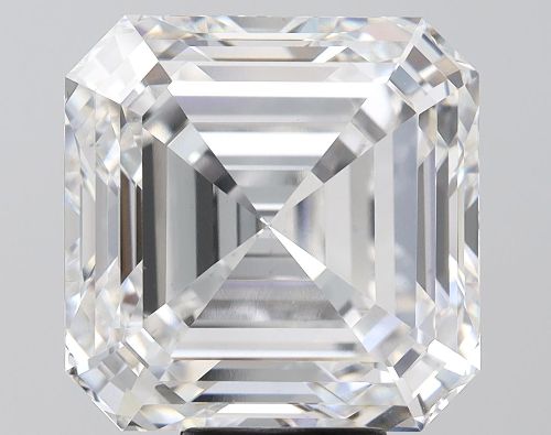 10.17ct F VS1 Excellent Cut Asscher Lab Grown Diamond