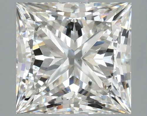 4.09ct H VS1 Rare Carat Ideal Cut Princess Lab Grown Diamond