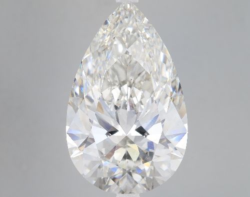 11.88ct H VS2 Rare Carat Ideal Cut Pear Lab Grown Diamond