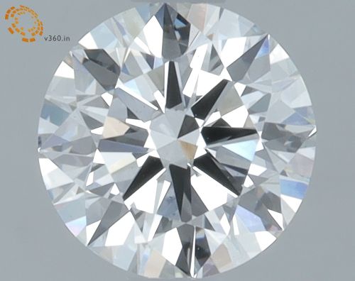 0.78ct E VS2 Rare Carat Ideal Cut Round Lab Grown Diamond