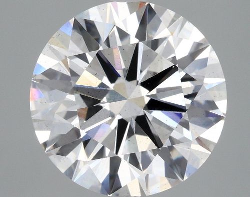 4.69ct F SI1 Rare Carat Ideal Cut Round Lab Grown Diamond