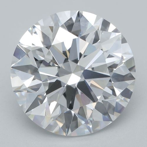 6.27ct D VVS2 Rare Carat Ideal Cut Round Lab Grown Diamond