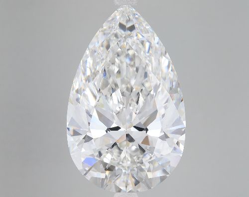 11.05ct F VS2 Rare Carat Ideal Cut Pear Lab Grown Diamond