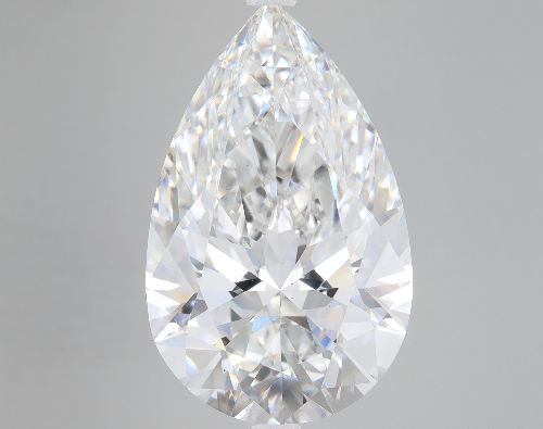 11.60ct F VS1 Rare Carat Ideal Cut Pear Lab Grown Diamond